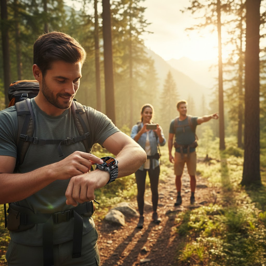 BioMonitor | EKG Smartwatch – Blutdruck, Zucker & Fitness-Tracking