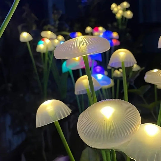 StarStem | Solar Wackelpilz Garten Dekor Lichter