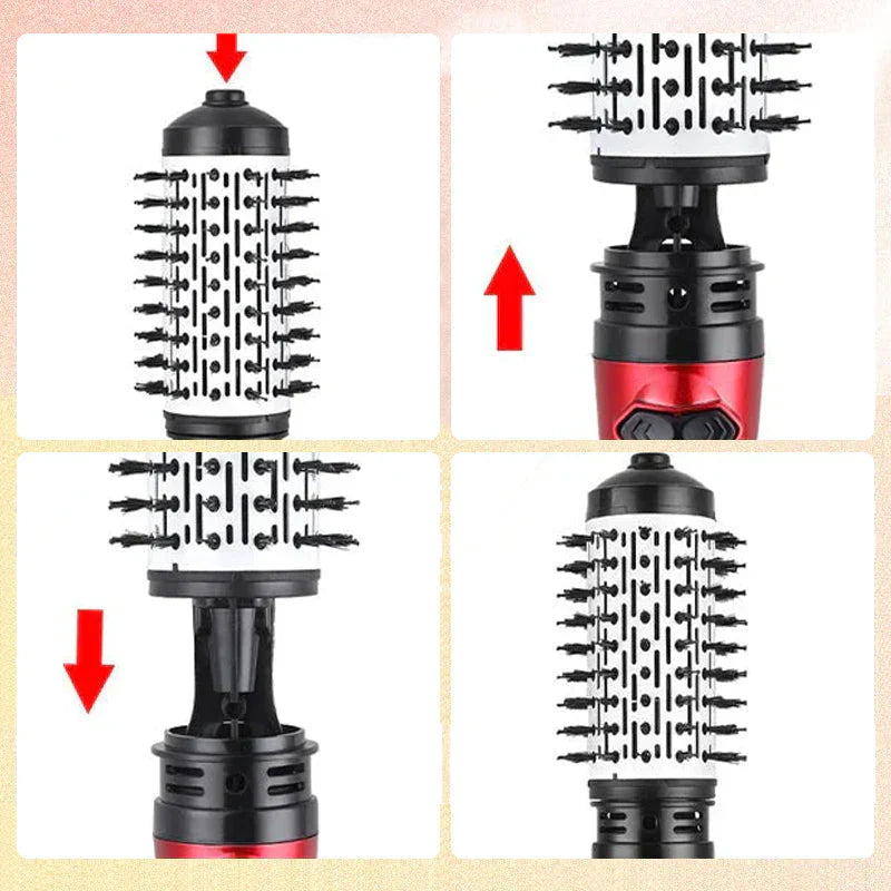 CurlBlow | Rotierender Haartrockner mit Styling-Bürsten