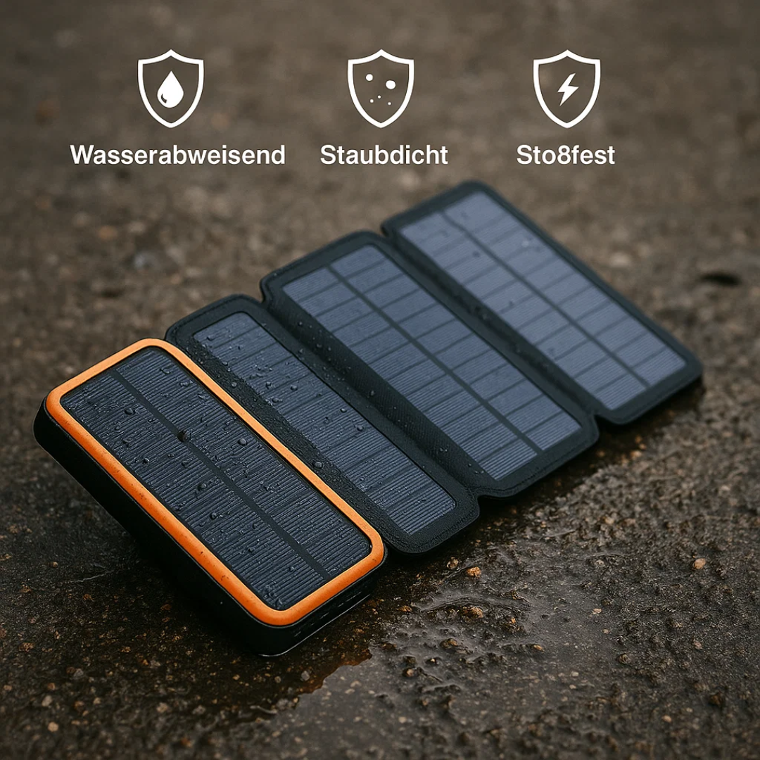 EcoCharge | Hochkapazitäts-Solar-Powerbank für ultimative Unabhängigkeit