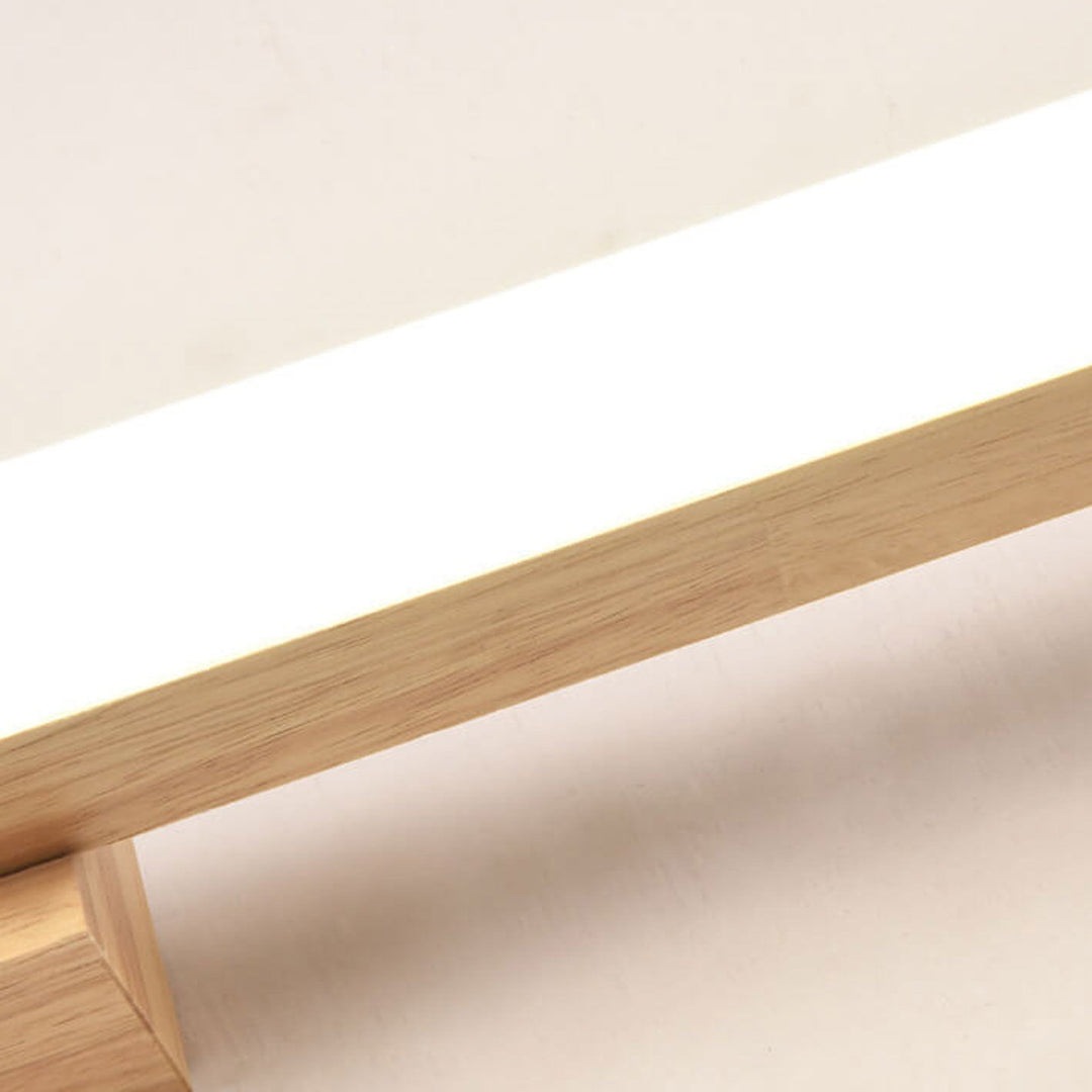 LinearNord | Holz-Akzentleuchte für Spiegel & Wand