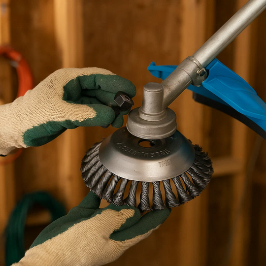LawnMaster | Effizienter Gras- und Unkrautschneider für makellose Gärten