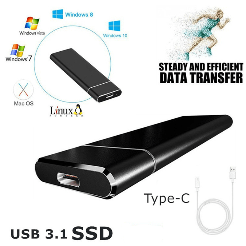 DataFlash | Portabler Ultra Speed Externe SSD Festplatte