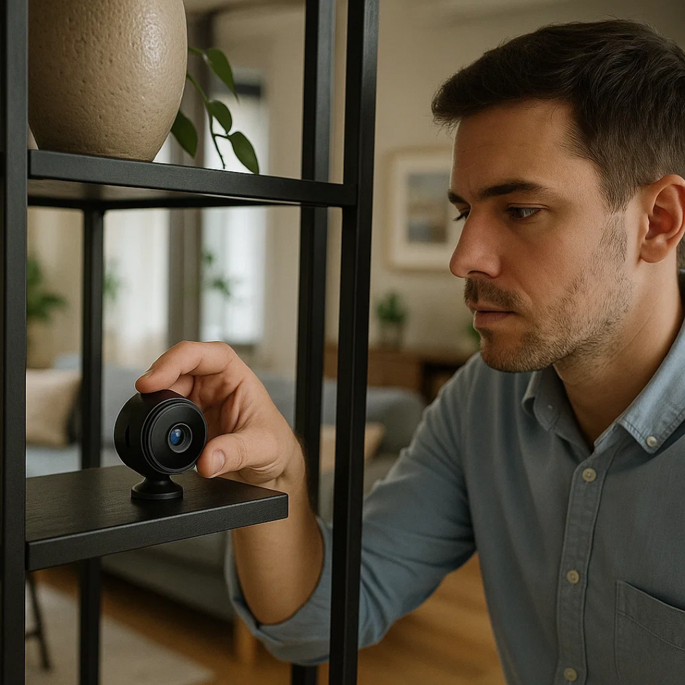 SpyCam | Magnetische 1080p WLAN-Minikamera