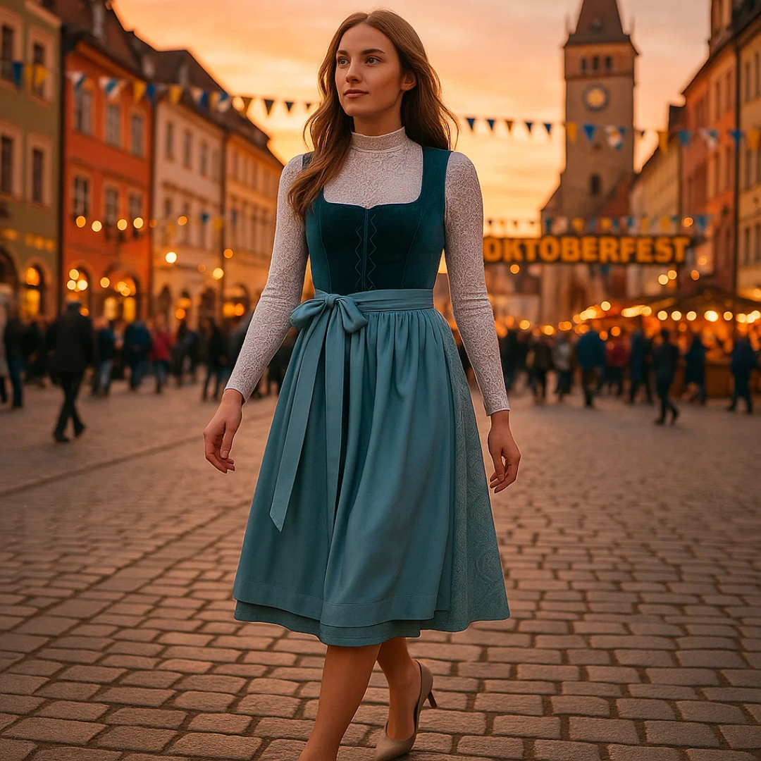 Trachtenzauber | Damen-Dirndlkleid im Eleganten Vintage-Stil