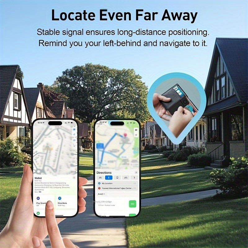 CardMate | Slim iPhone Tracking-Karten - 2er-Pack