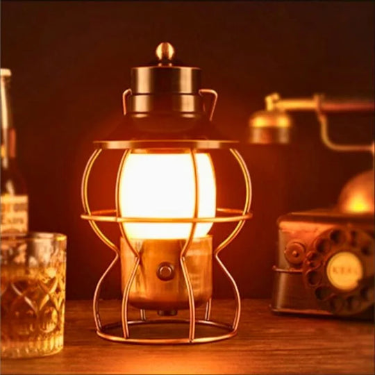 FlamaGlow | LED Campinglaterne – USB wiederaufladbar & einstellbare Helligkeit