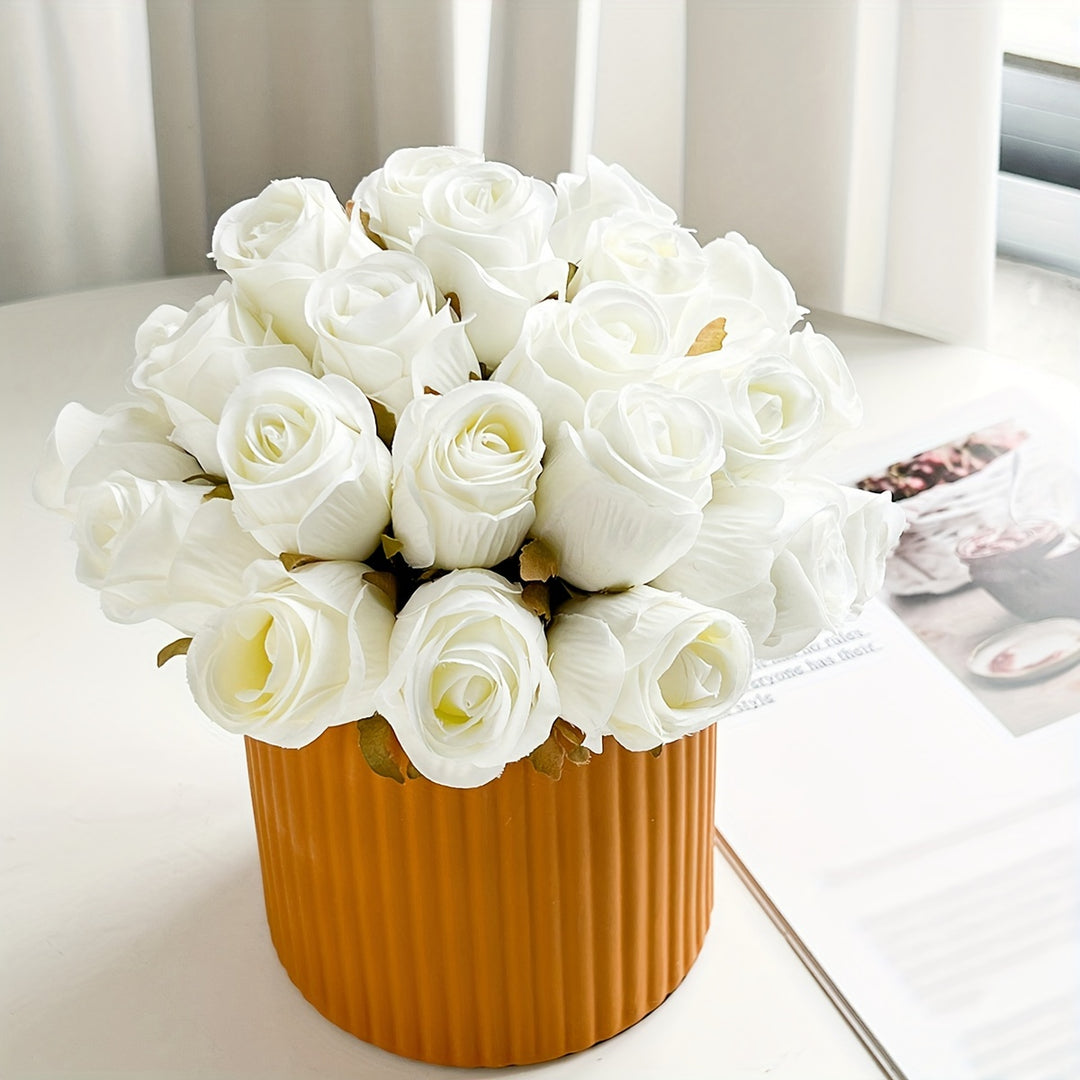 FloraJoy | Fake Rosenstrauß – Ästhetische Raumdeko & Hochzeit