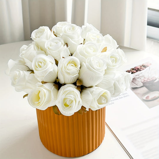 FloraJoy | Fake Rosenstrauß – Ästhetische Raumdeko & Hochzeit