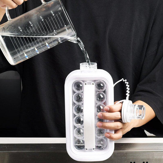 IceGrid |  2-in-1-Eiswürfelbereiter-Flasche