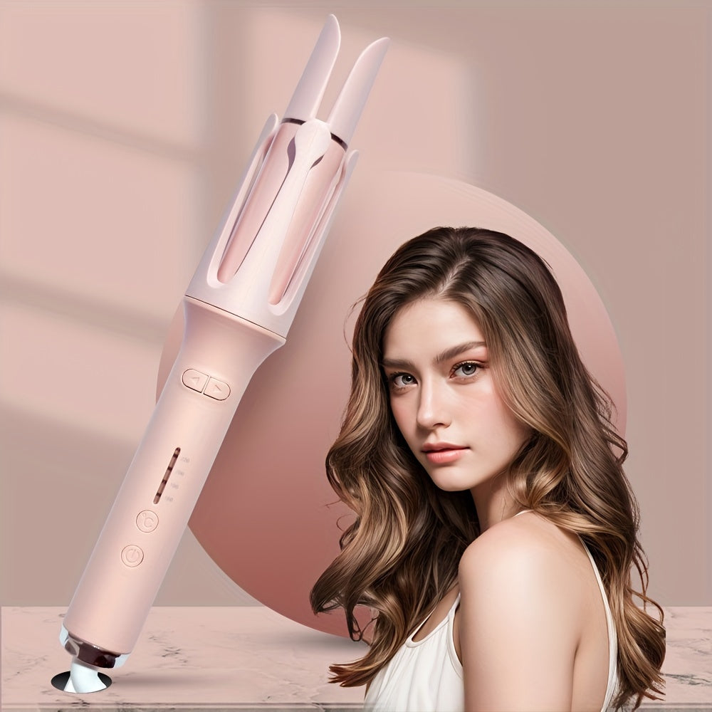 SilkWave | Automatischer Lockenstab in Rosa mit Smart Timer & Sensor