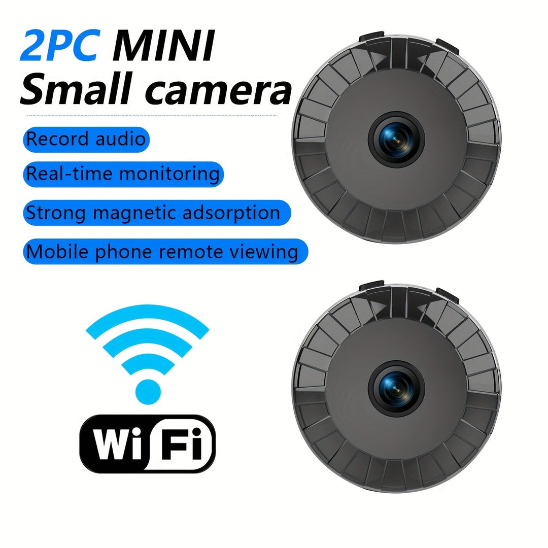 CamTrack | Mini-Wi-Fi-Kamera – Tragbar & Wiederaufladbar