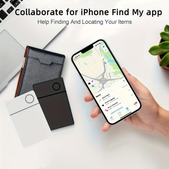 SafeTrace | Karten-Tracker – Ultra-Slim & Wiederaufladbar