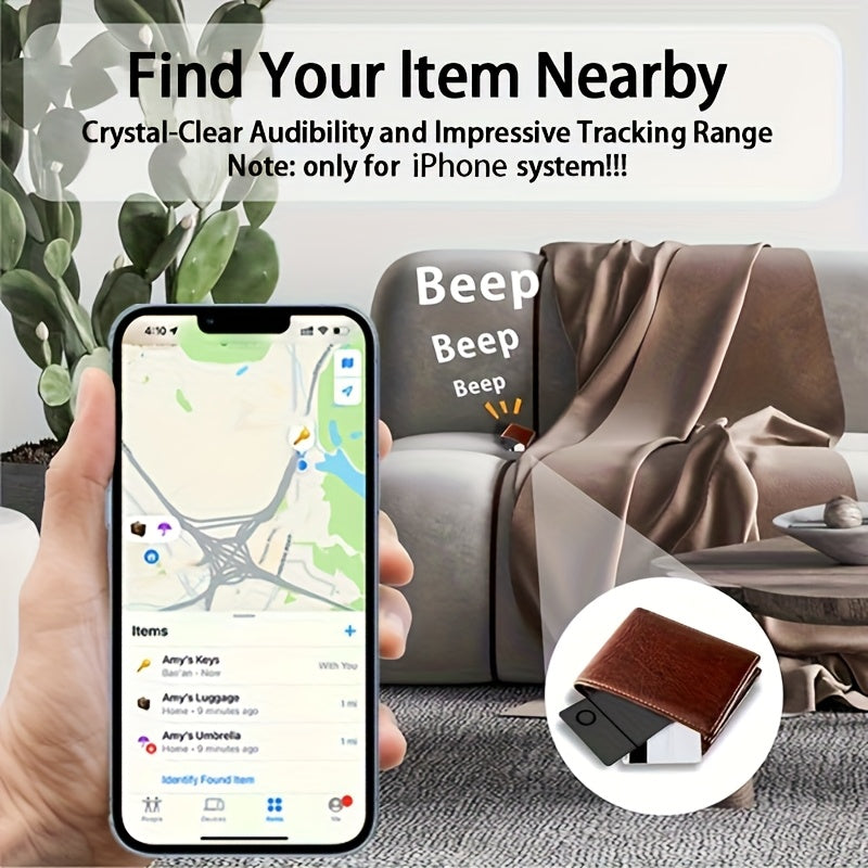 SafeTrace | Karten-Tracker – Ultra-Slim & Wiederaufladbar