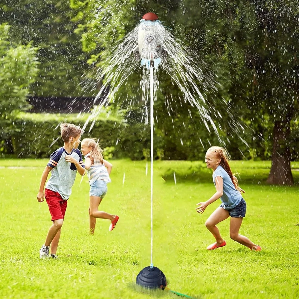 SplashRocket | Fliegender Wasserspaß mit 360° Sprinkler