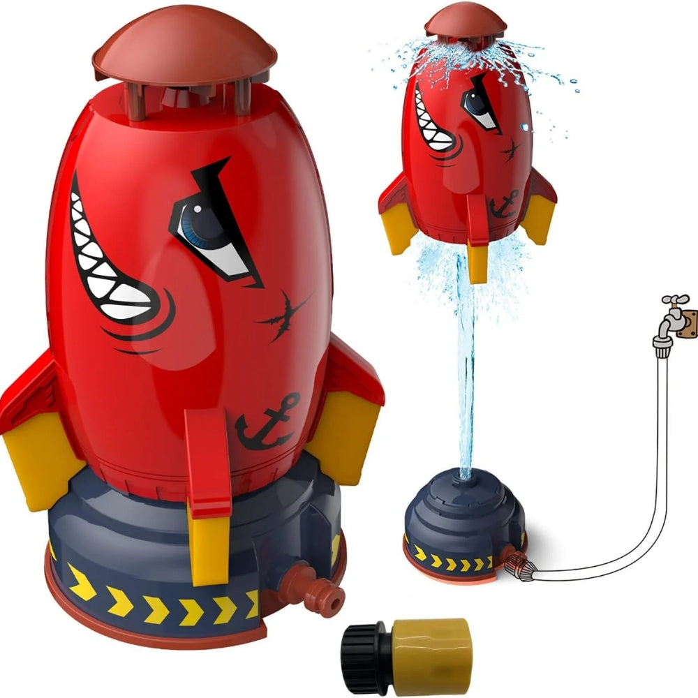 SplashRocket | Fliegender Wasserspaß mit 360° Sprinkler