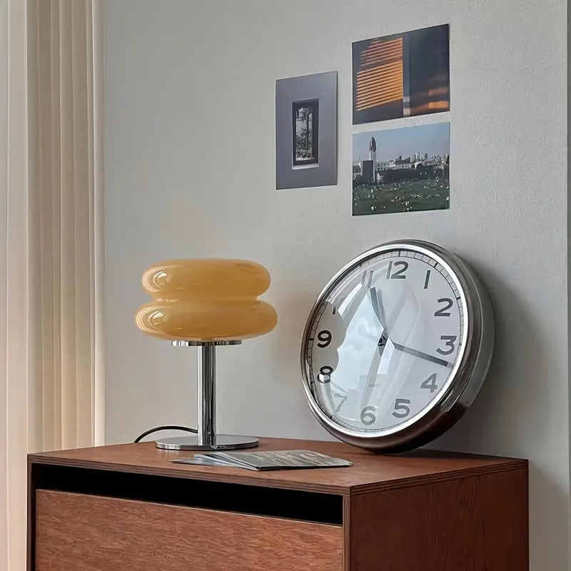 GlowZen | Moderne & elegante Tischleuchte aus Glas