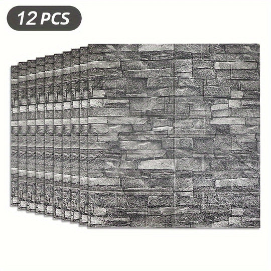 CosmoWall | Rechteckige 3D Wandfliesen – Matt & wasserfest