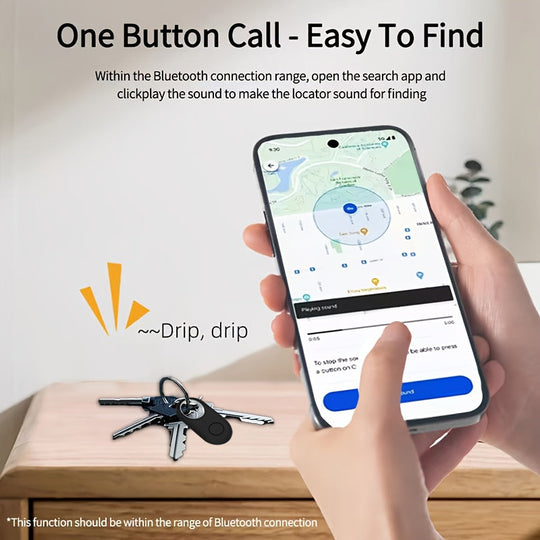 TrackGo | Kompakter Smart Tag – Wertsachen überall sichern