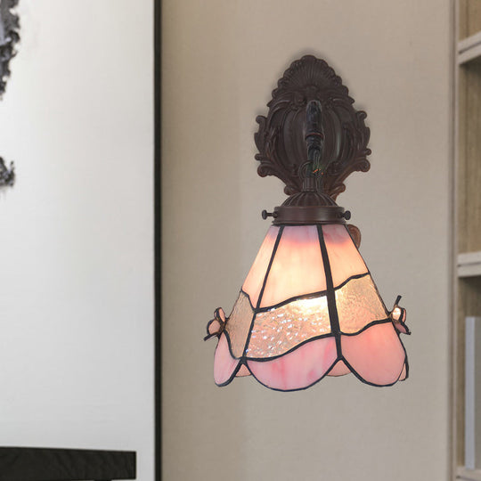 BronzeBloom | Wandleuchte – Mit floralem Muster und luxuriöser Bronze