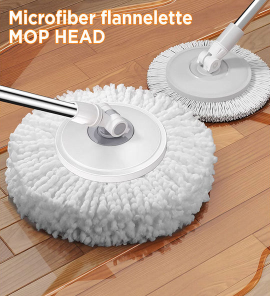 ProClean | Mop-Set – Rotierender Mop & Selbstauswring-Eimer