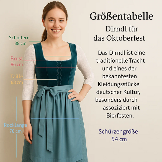 Trachtenzauber | Damen-Dirndlkleid im Eleganten Vintage-Stil