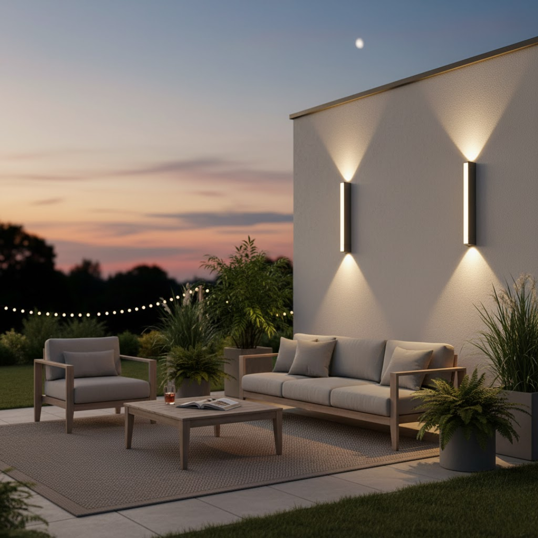 LumenAqua | Außenwandleuchte – Edles LED-Design für jede Fassade