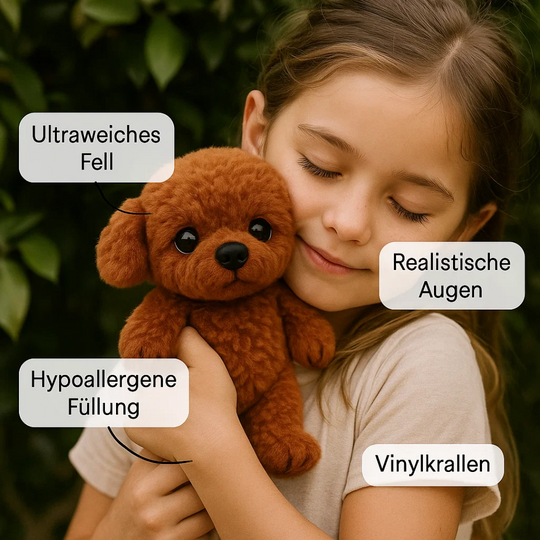 HugDog | Realistischer Teddybaby Lucky