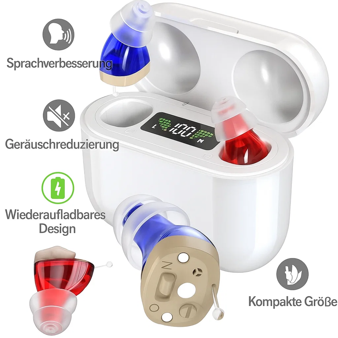 HearPure | Drahtlose wiederaufladbare Hörgeräte