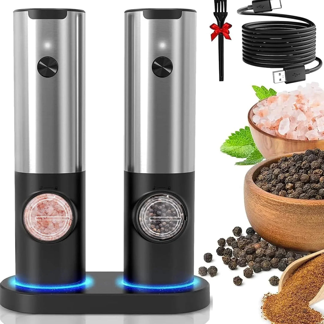 SpiceOne | Elektrische Mühle mit Akku & LED-Licht