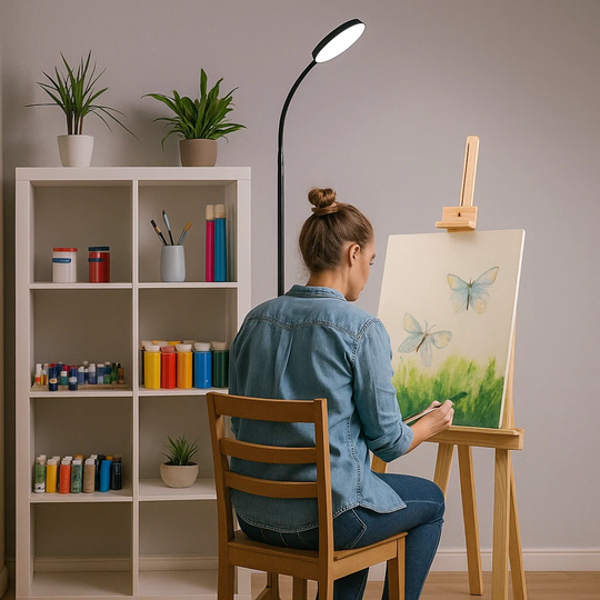 ViewBright | Vollseiten-Vergrößerungsglas mit LED-Licht