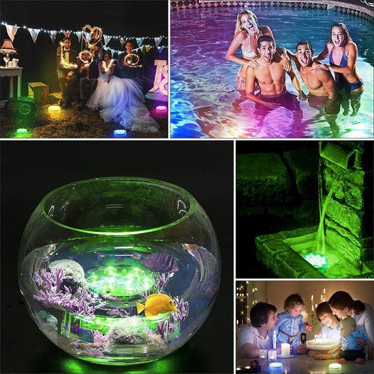 LumoPod | LED Partylicht – Magnet- & Saugmontage, wasserdicht IP68