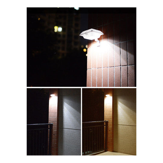 CosmoLight | Solar-Wandlampe – Erleuchtet Ihren Garten mit stilvollem Flair
