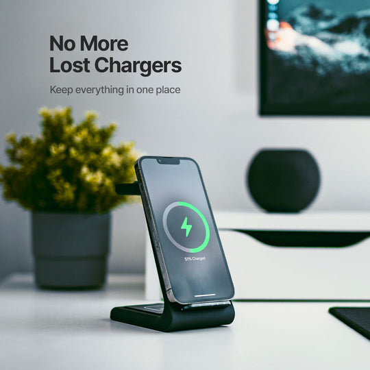 PowerDock | Ladestation – All-in-One Schnelllösung für Apple & Samsung