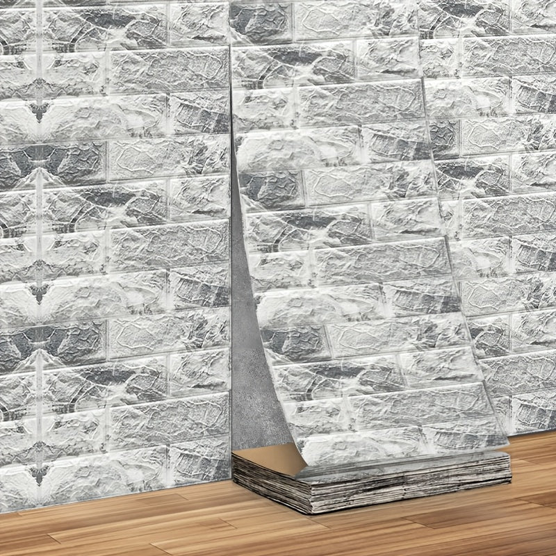 DecoBrick | 3D Wandpaneele Schaum – Wasserfest & rückstandsfrei