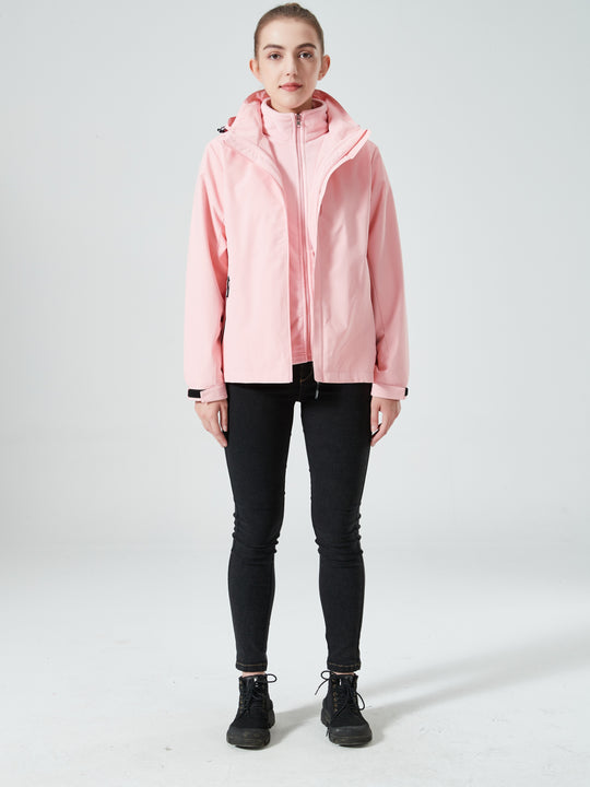Darryl | 3-in-1 Damen-Winterjacke – Winddicht & Wasserabweisend
