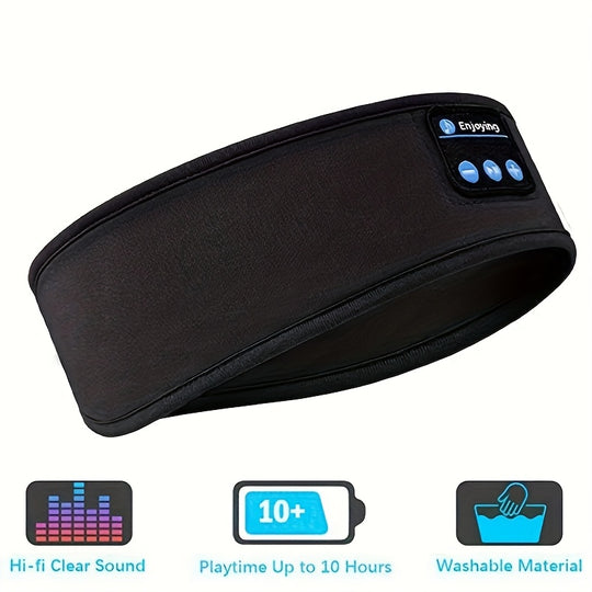 CalmTune | Bluetooth-Stirnband – Weiches & flexibles Design für Entspannung & Reisen