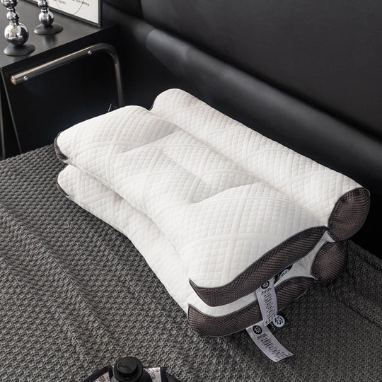 SleepAura | Ergonomisches Gänsedaunenkissen