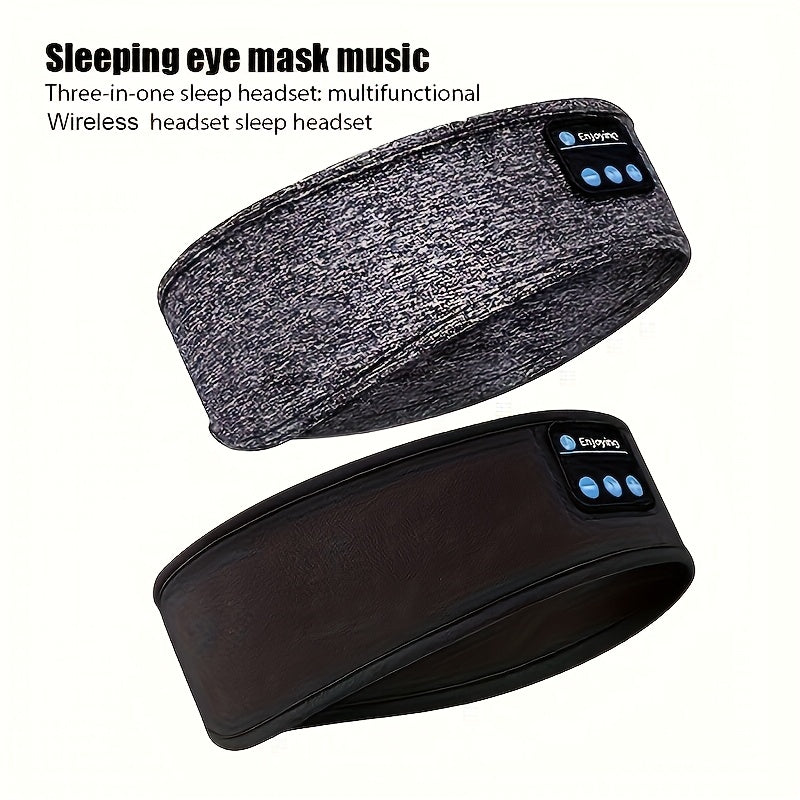 CalmTune | Bluetooth-Stirnband – Weiches & flexibles Design für Entspannung & Reisen