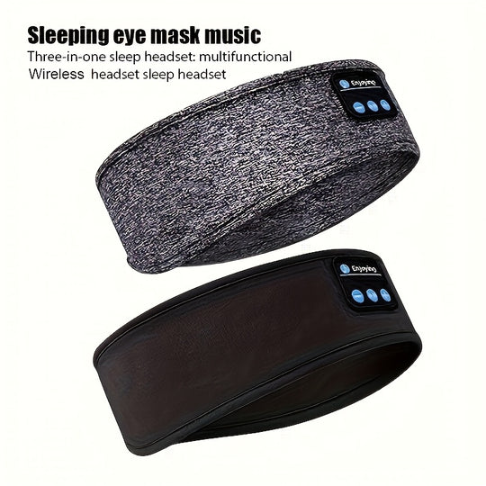 CalmTune | Bluetooth-Stirnband – Weiches & flexibles Design für Entspannung & Reisen