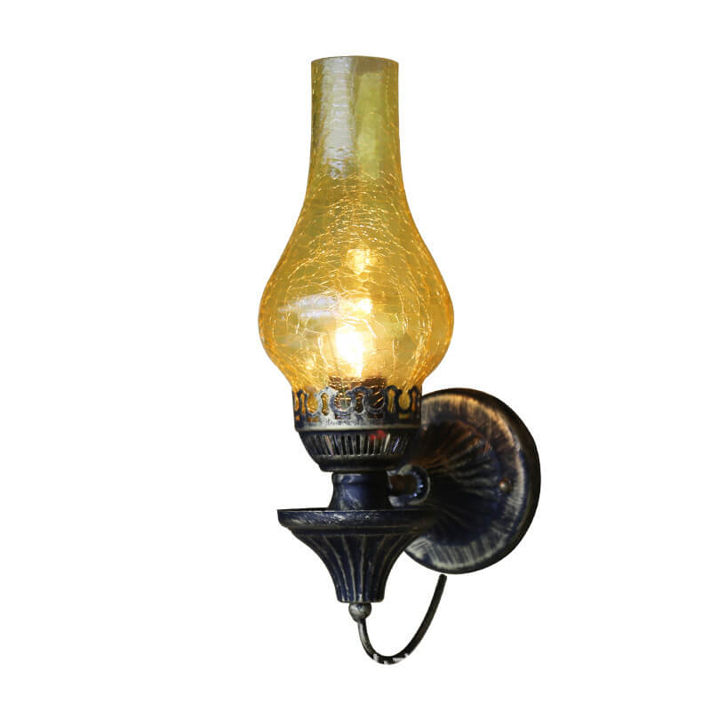 BronzeFlame | Antike Retro-Wandleuchte im Kerosin-Stil