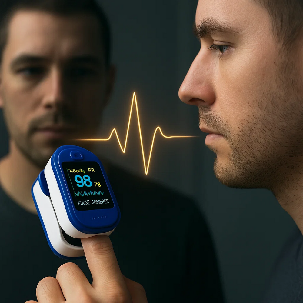 OxiZen | Zuverlässiges Finger-Oximeter für den Alltag