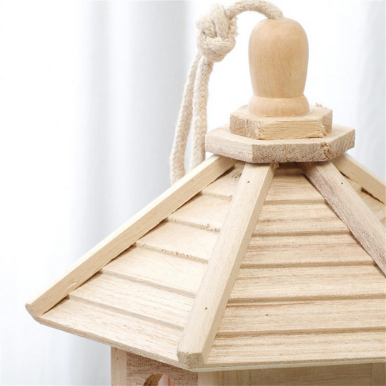FeatherView | Holz Transparenter Haushaltsvogelhaus