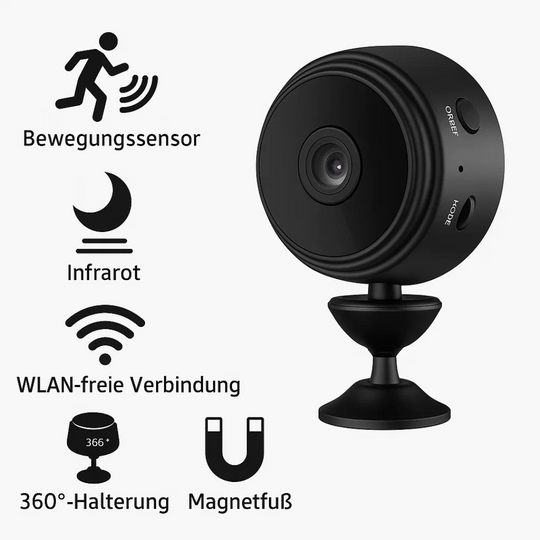 AutoVision | Kabellose HD Rückfahrkamera für Wohnmobil, Lkw und Anhänger