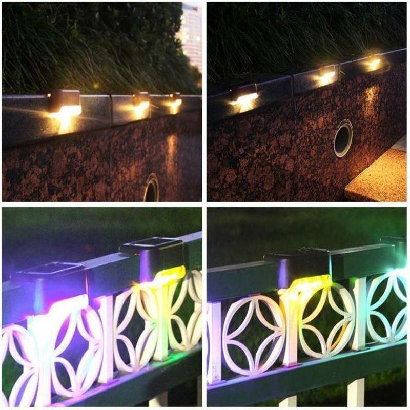 RayPath | Einfache Solarleuchte für Treppen & Gehwege (4 Stück)