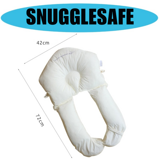 SnuggleSafe | Antibakterielles Baby-Kuschelkissen für sicheres Schlafen