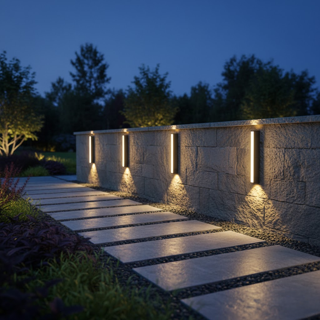 LumenAqua | Außenwandleuchte – Edles LED-Design für jede Fassade