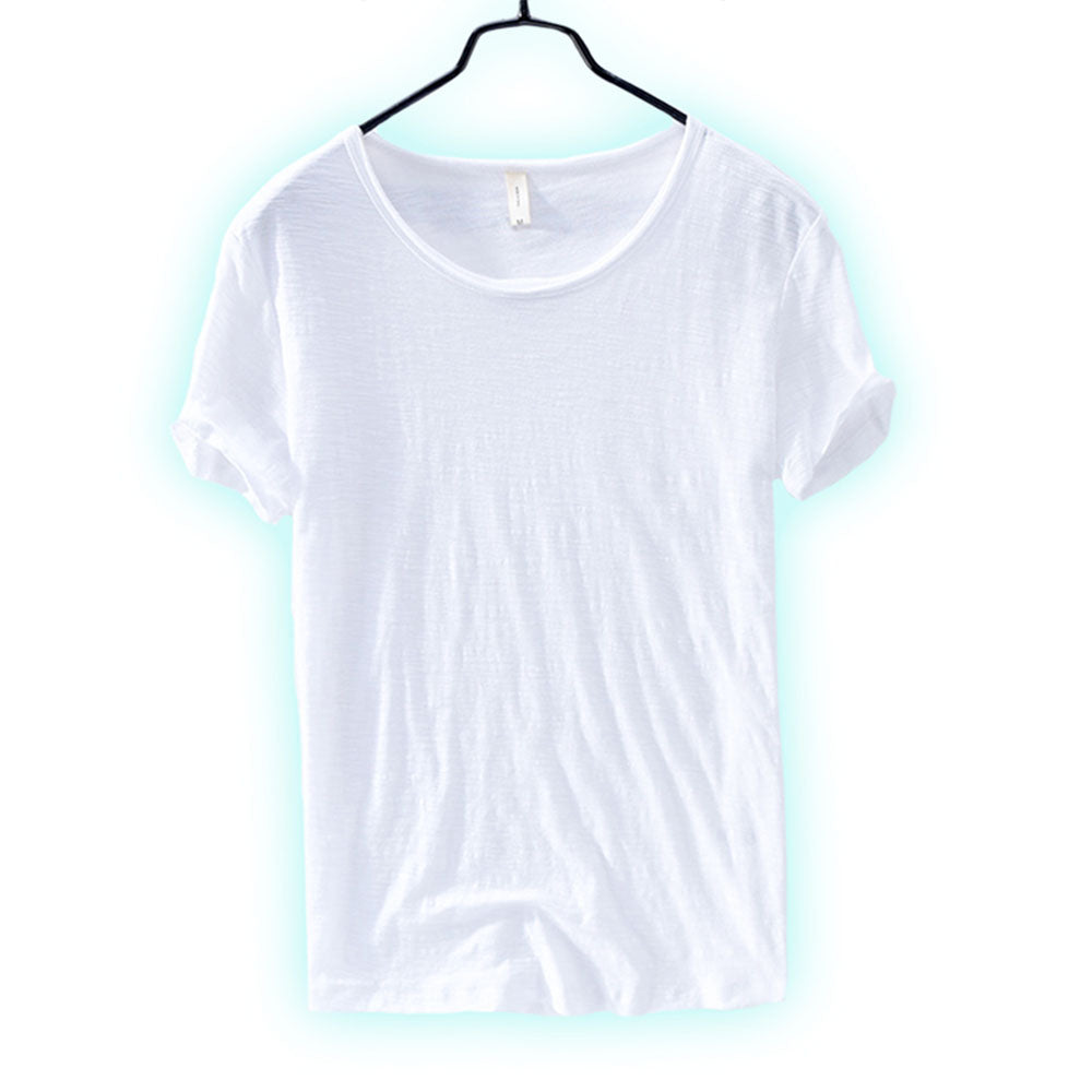Ashton | T-Shirt mit Rundhalsausschnitt – Weiche Berührung