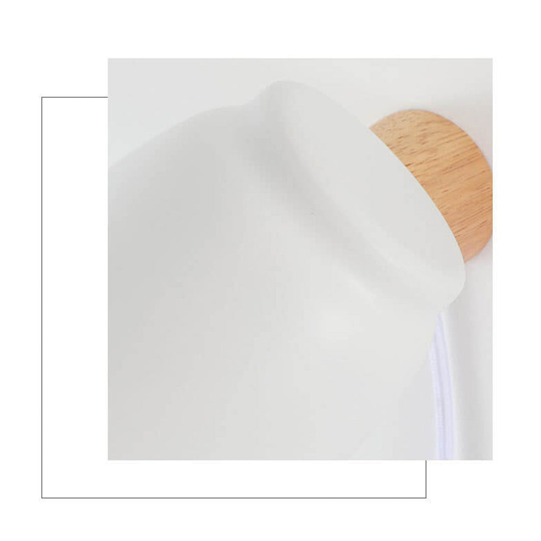 ScandiSpin | Verstellbare Wandleuchte mit Holzfuß