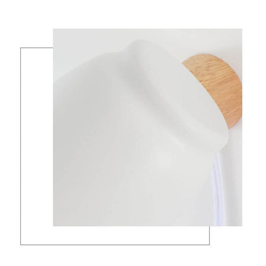 ScandiSpin | Verstellbare Wandleuchte mit Holzfuß